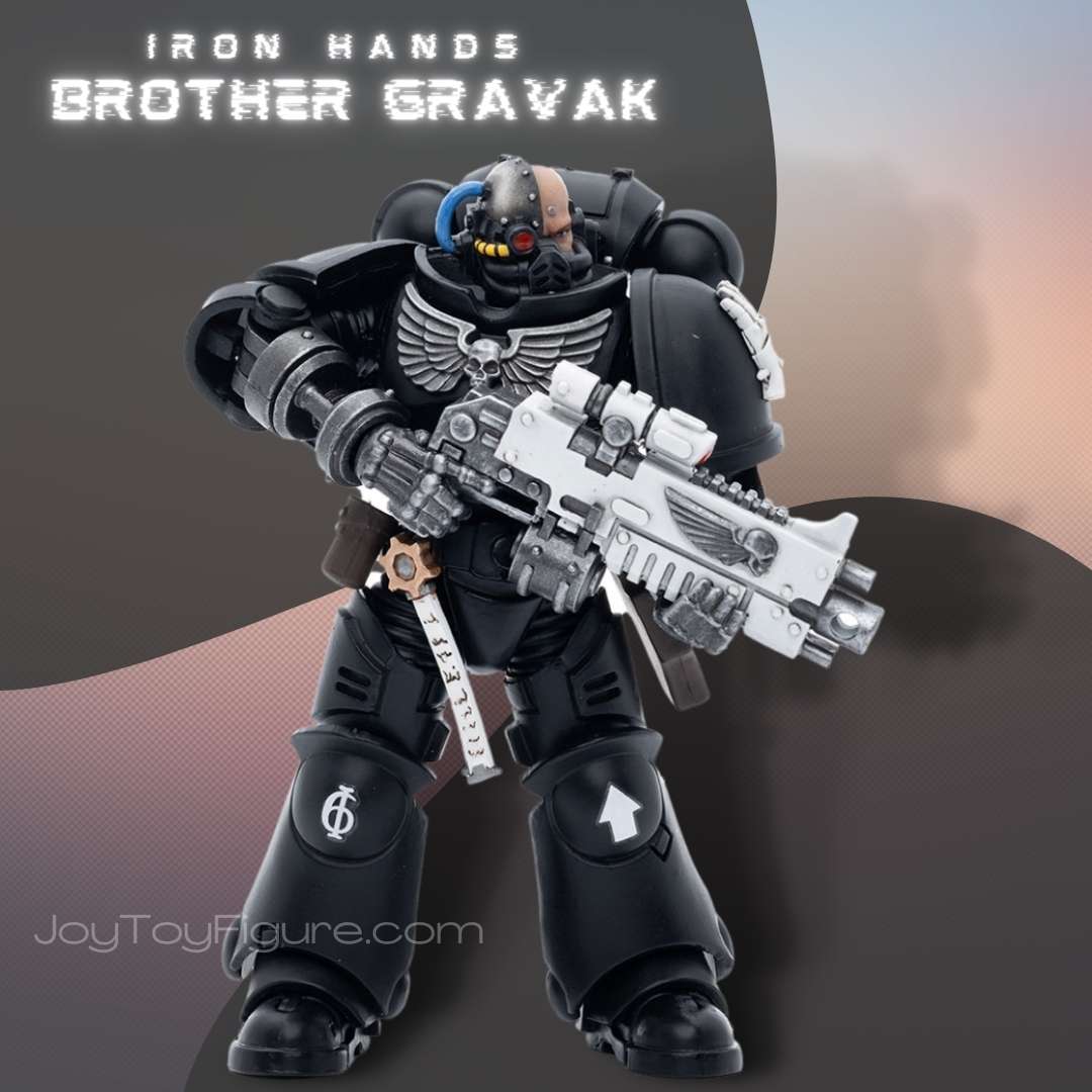 JoyToy WH40K Iron Hands Intercessors Brother Gravak – Joytoy
