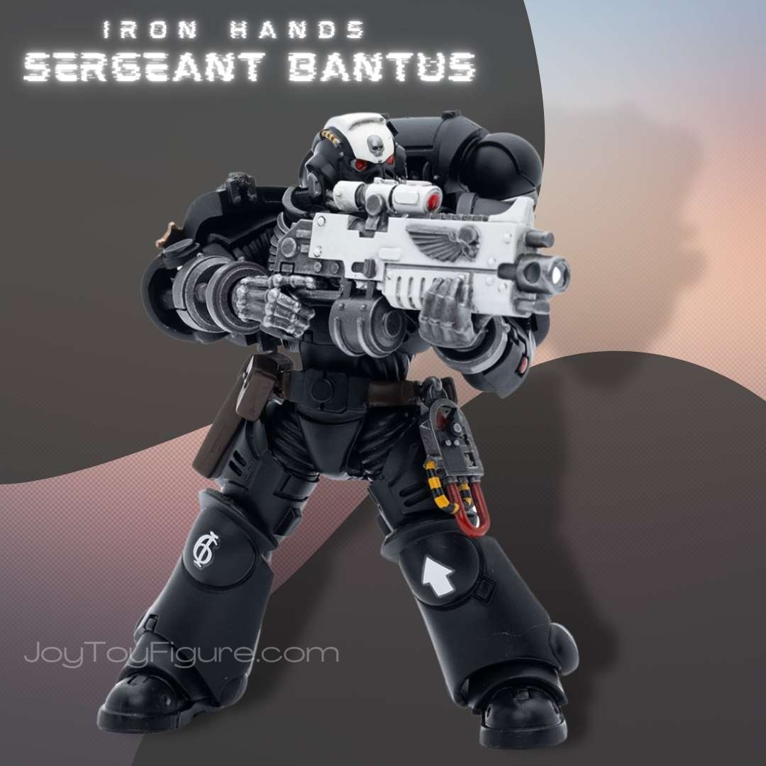 JoyToy WH40K Iron Hands Intercessors Sergeant Bantus – Joytoy