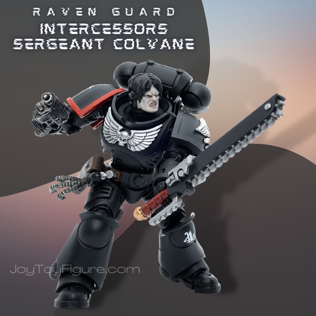 I*i様 WARHAMMER「シルヴァネス レヴェナントシーカー×2」ウォーハン JoyToy WH40K Raven Guard Intercessors Sergeant Colvane – Joytoy