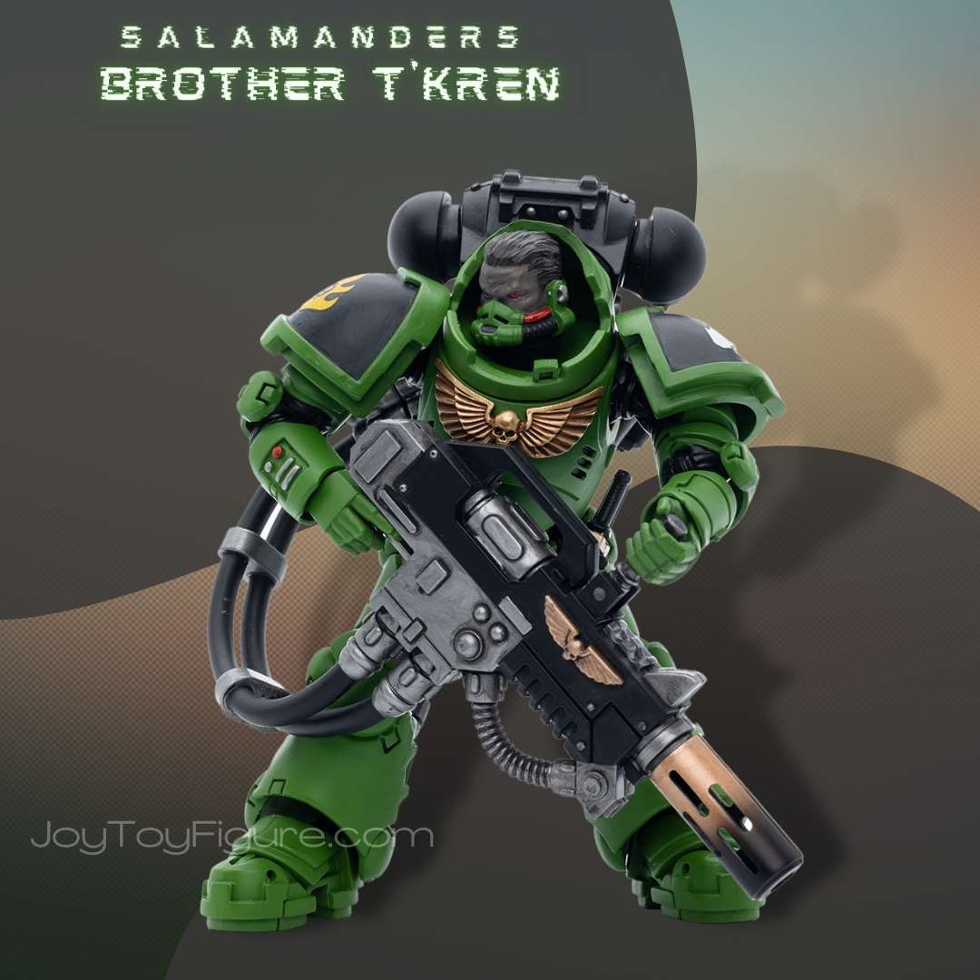 JoyToy WH40K Salamanders Eradicators Brother T'Kren
