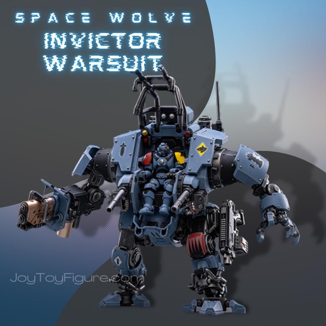 JoyToy WH40K Space Wolves Battle Pack Invictor Warsuit – Joytoy