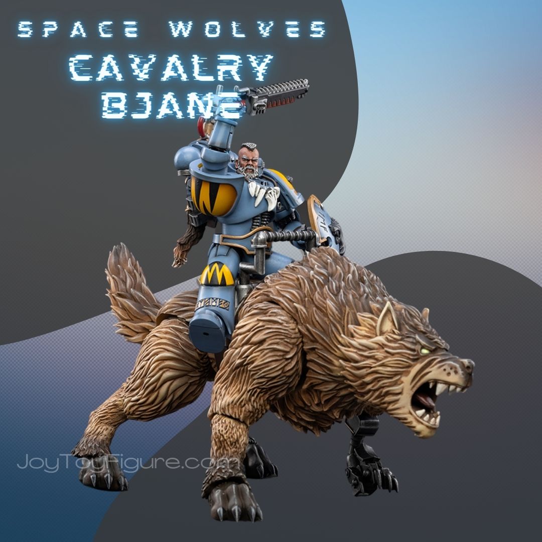 JoyToy WH40K Space Wolves Thunderwolf Cavalry Bjane – Joytoy