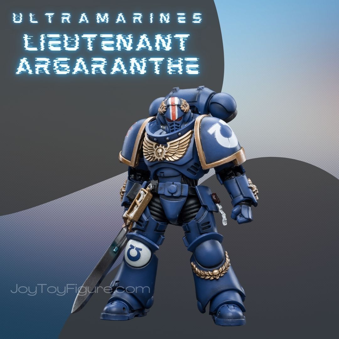 JoyToy WH40K Ultramarines Primaris Lieutenant Argaranthe