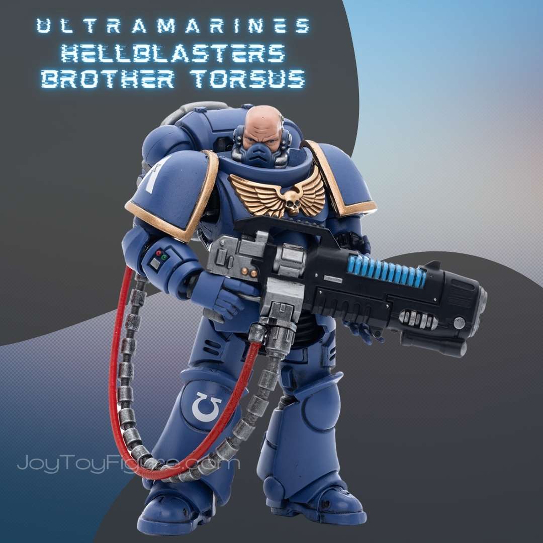 JoyToy WH40K Ultramarines Hellblasters Brother Torsus – Joytoy