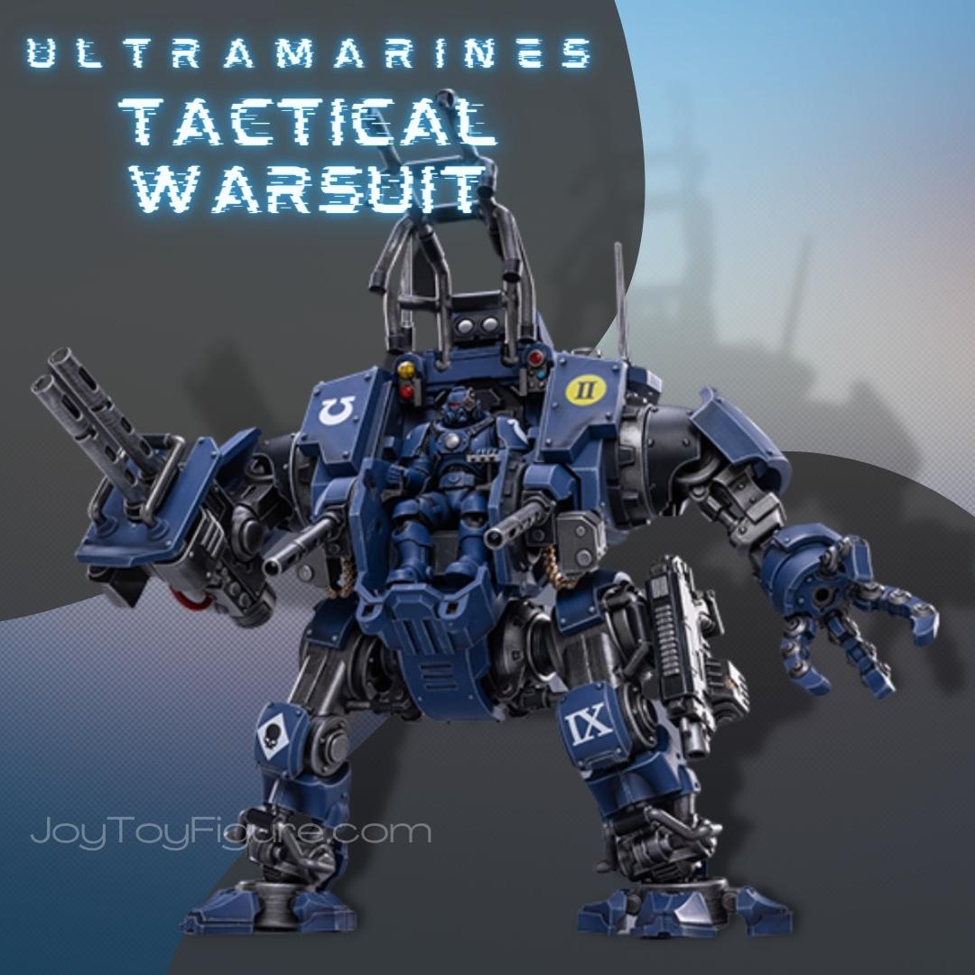 JoyToy WH40K Ultramarines Invictor Tactical Warsuit – Joytoy