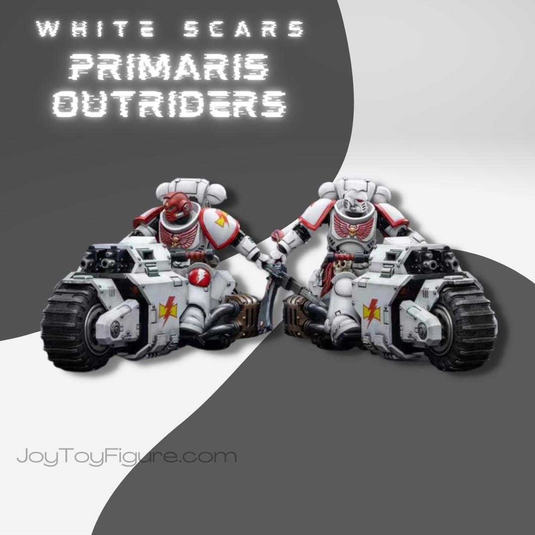 JoyToy WH40K White Scars Primaris Outrider