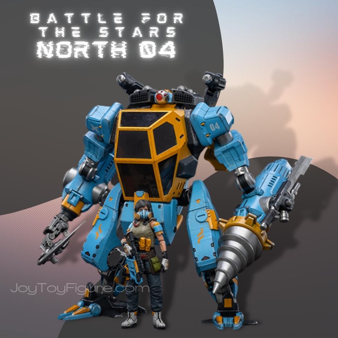 現状品 JOYTOY 戦星辰 ノース アサルト メカ コマンド メカ セット JoyToy Battle For The Stars North 04 Armed Attack Mecha – Joytoy