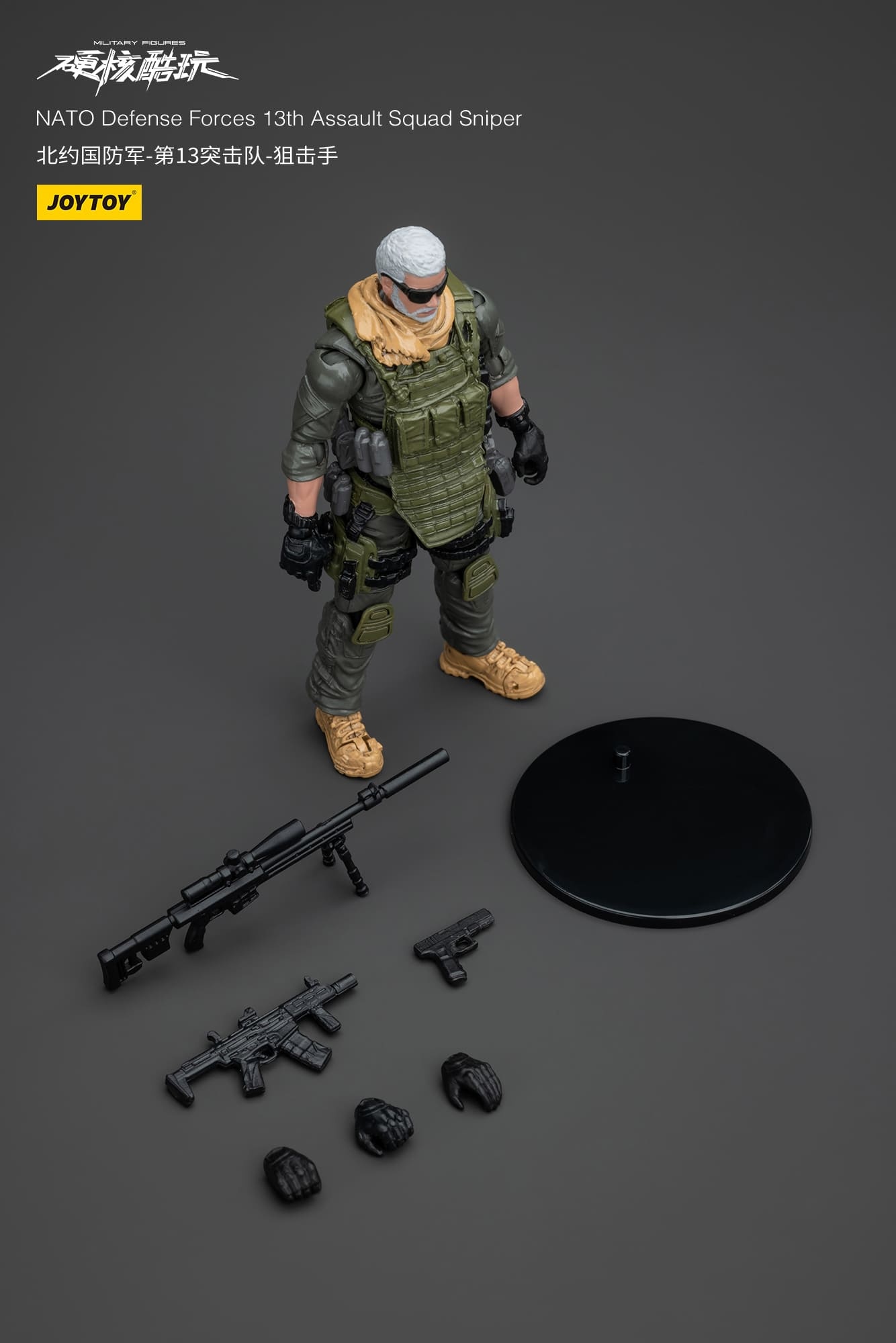 JoyToy Nato Defense Forces 13Th Assault Squad Sniper
