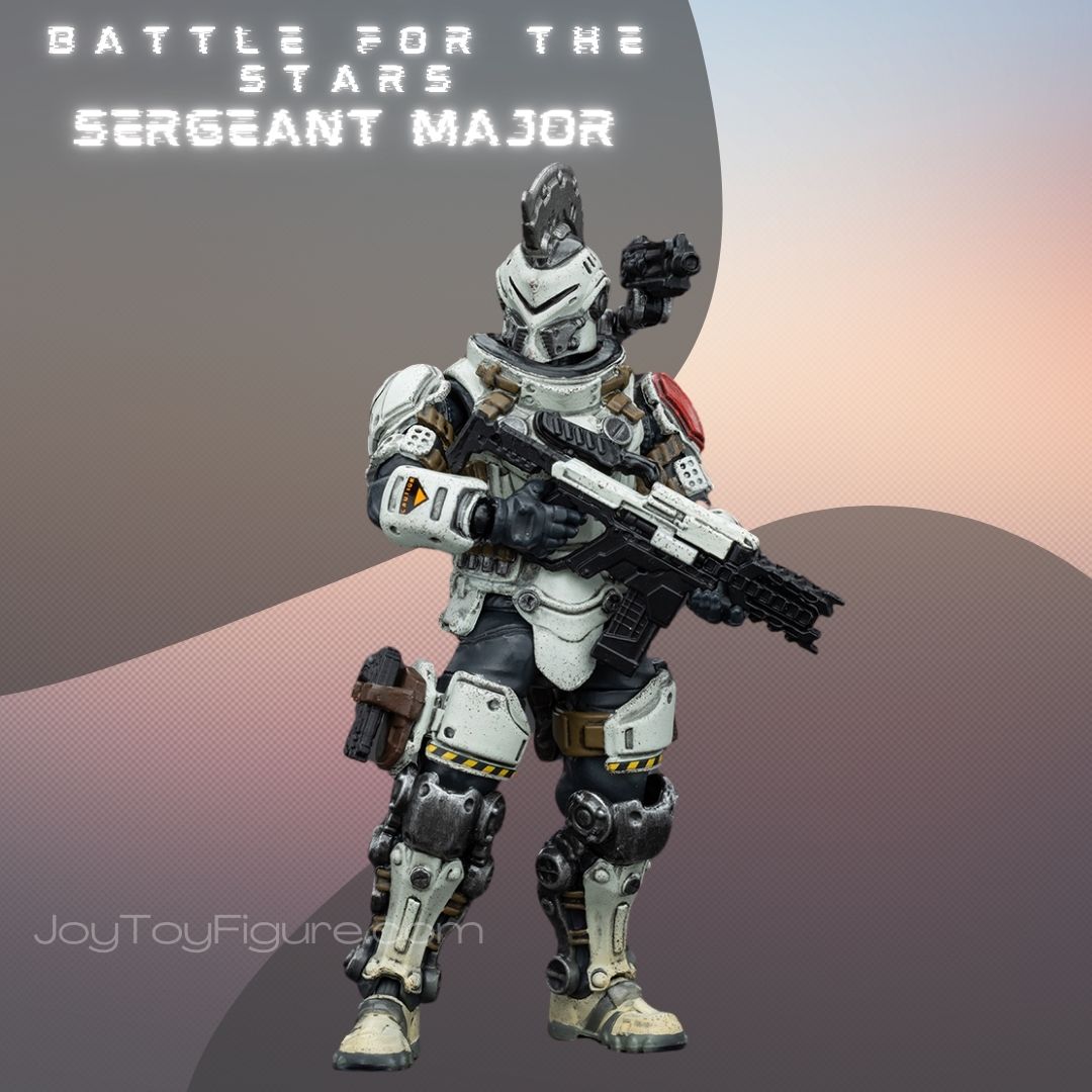 JoyToy Battle for the Stars Sorrow Expeditionary Forces 09th Legion Assault Company-Sergeant Major