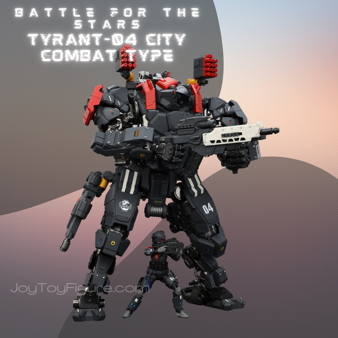JOYTOY Action Figure Tyrant-04 City Combat Type