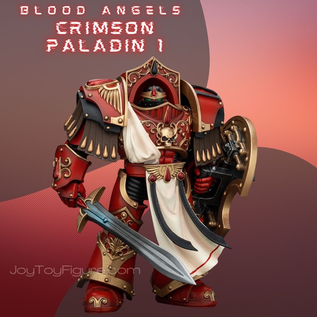 JoyToy WH40K Blood Angels Crimson Paladins Squad Crimson Paladin 1