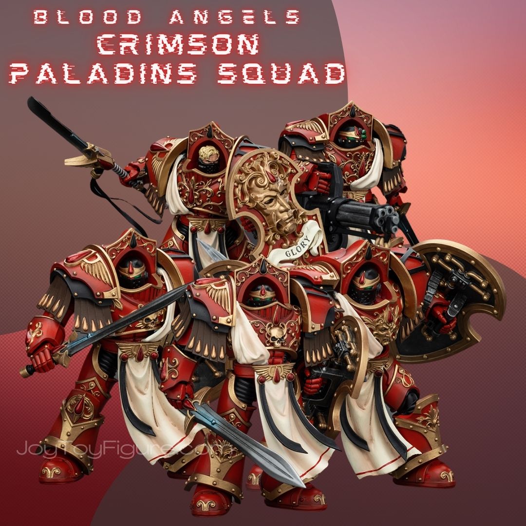JoyToy WH40K Blood Angels Crimson Paladins Squad