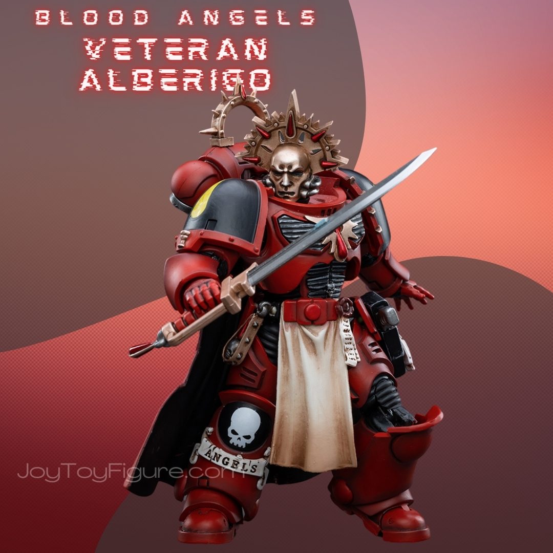 JoyToy WH40K Blood Angels Veteran Alberigo