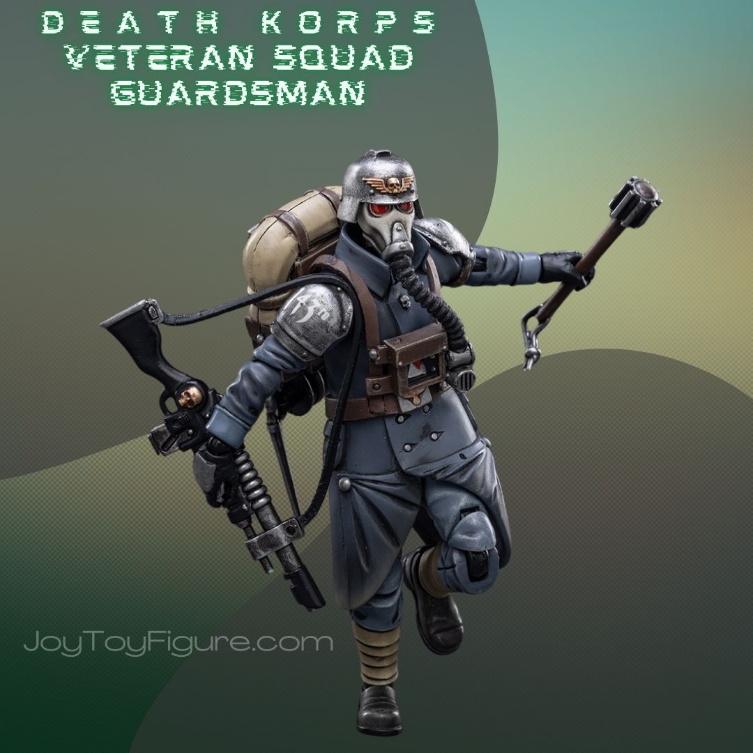 JoyToy WH40K Death Korps of Krieg Veteran Squad Guardsman – Joytoy