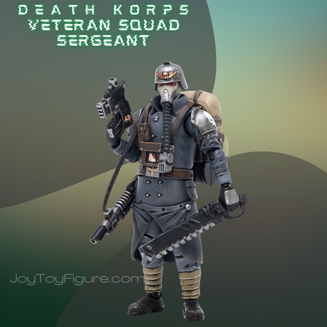 JoyToy WH40K Death Korps of Krieg Veteran Squad Sergeant – Joytoy