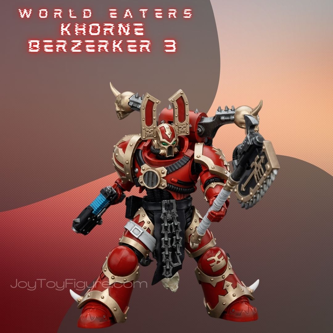 JoyToy WH40K World Eaters Khorne Berzerker 3