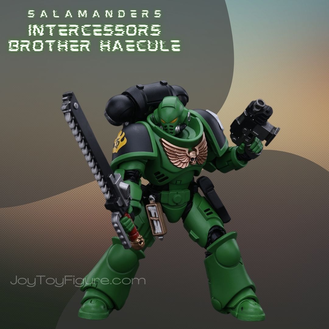 JoyToy WH40K Salamanders Intercessors Brother Haecule