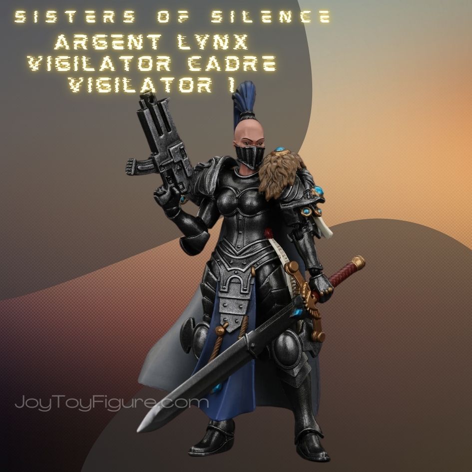 JoyToy WH40K Sisters of Silence Argent Lynx Vigilator Cadre