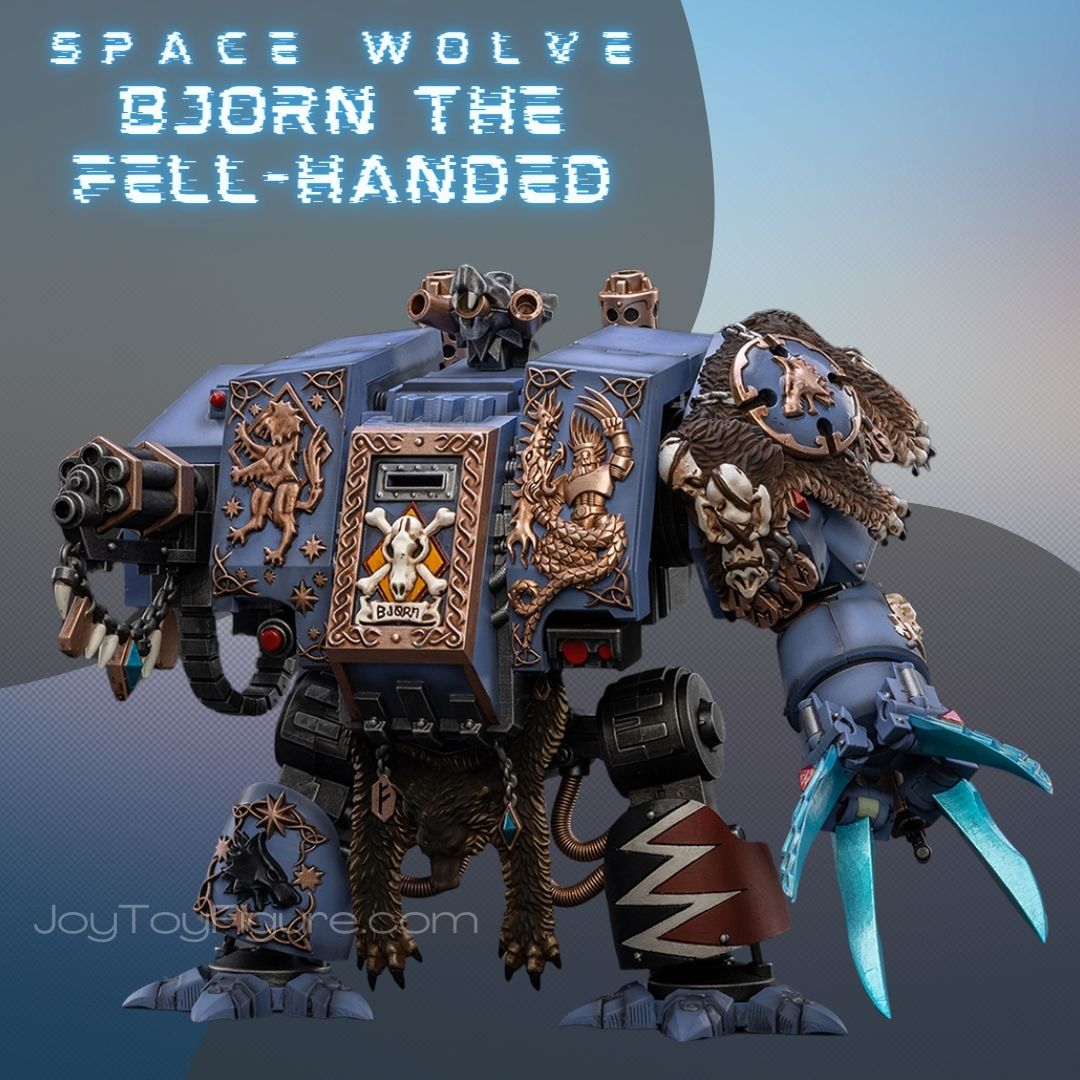 JOYTOY ウォーハンマー40K BJORN THE FELL- HANDED JoyToy WH40K Space Wolves Bjorn the Fell-Handed – Joytoy Figure