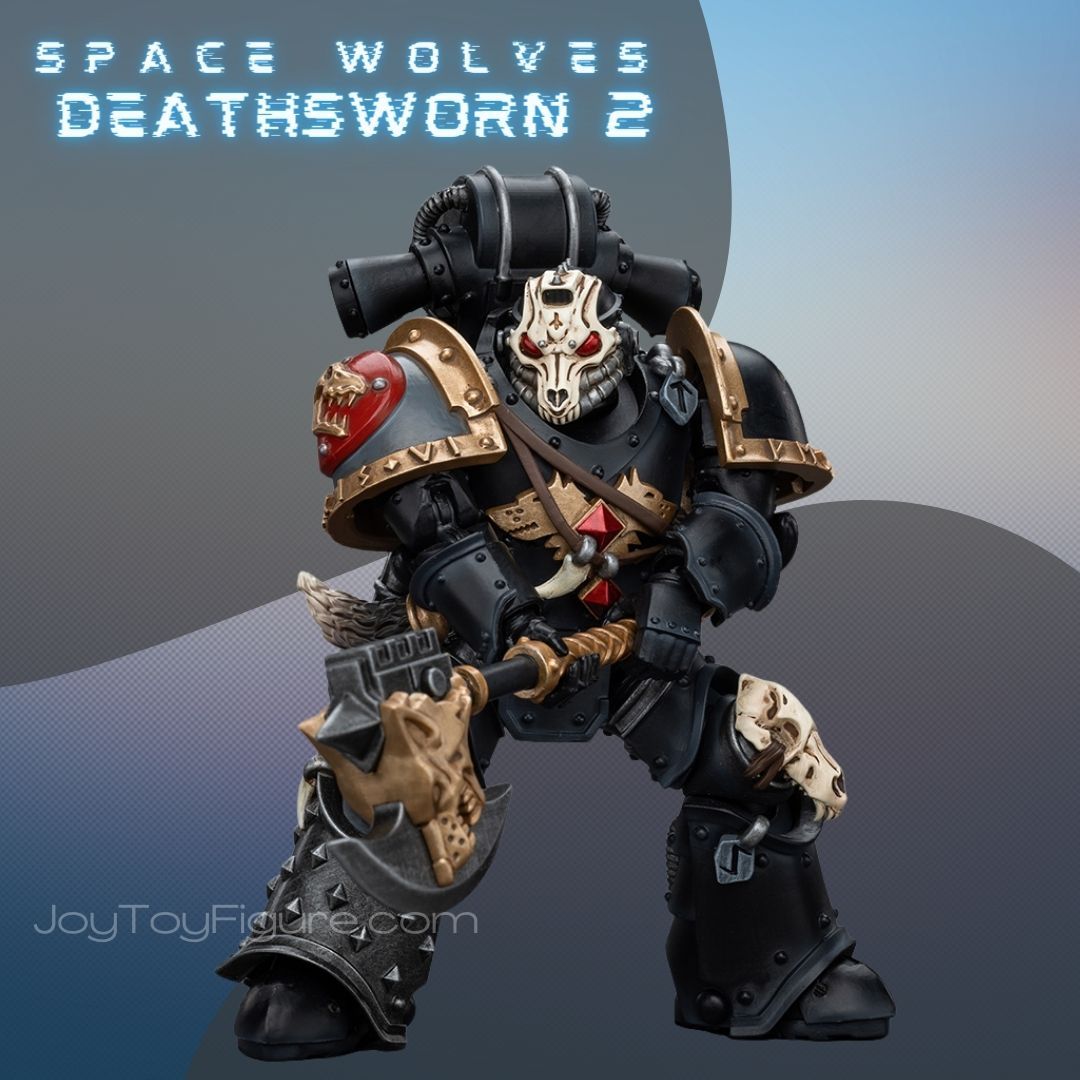 JoyToy WH40K Space Wolves Deathsworn Pack Deathsworn 2 – Joytoy