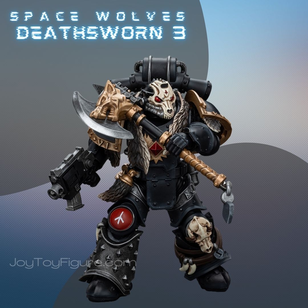 JoyToy WH40K Space Wolves Deathsworn Pack Deathsworn 3