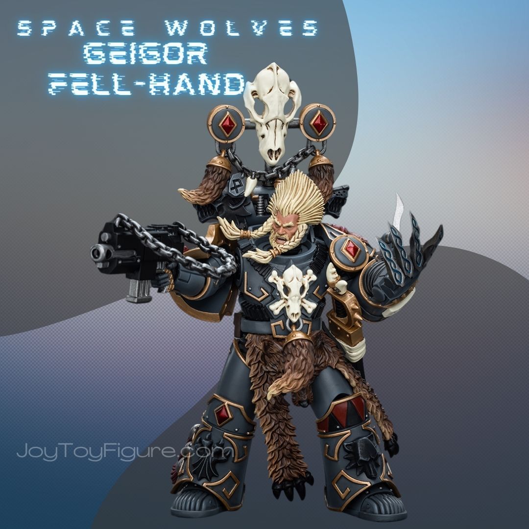 JOYTOY ウォーハンマー40K GEIGOR FELL-HAND JoyToy-WH40K-Space-Wolves-