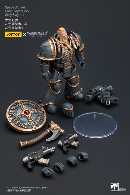 JoyToy WH40K Space Wolves Grey Slayer Pack