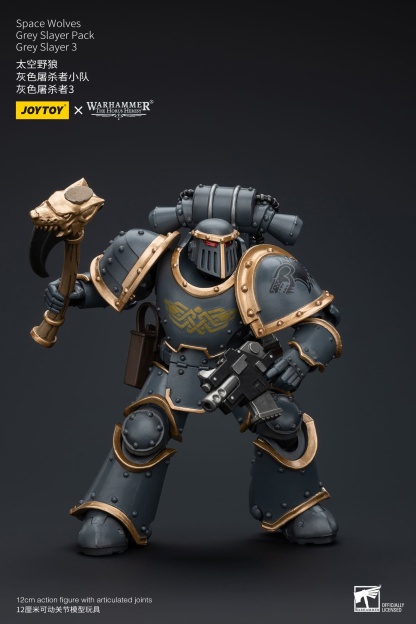 JoyToy WH40K Space Wolves Grey Slayer Pack