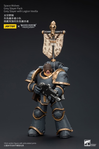 JoyToy WH40K Space Wolves Grey Slayer Pack