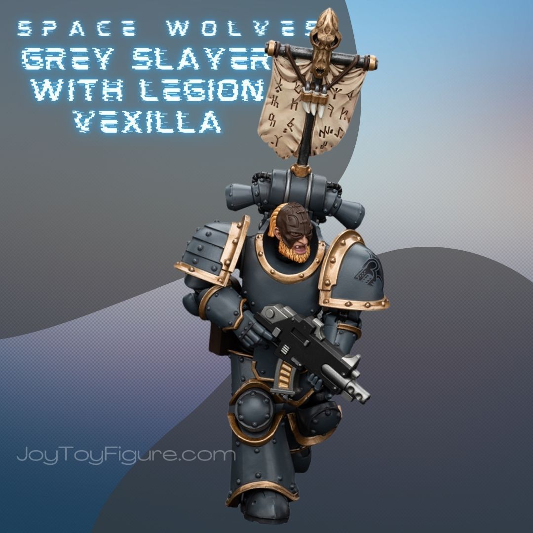 JoyToy WH40K Space Wolves Grey Slayer Pack