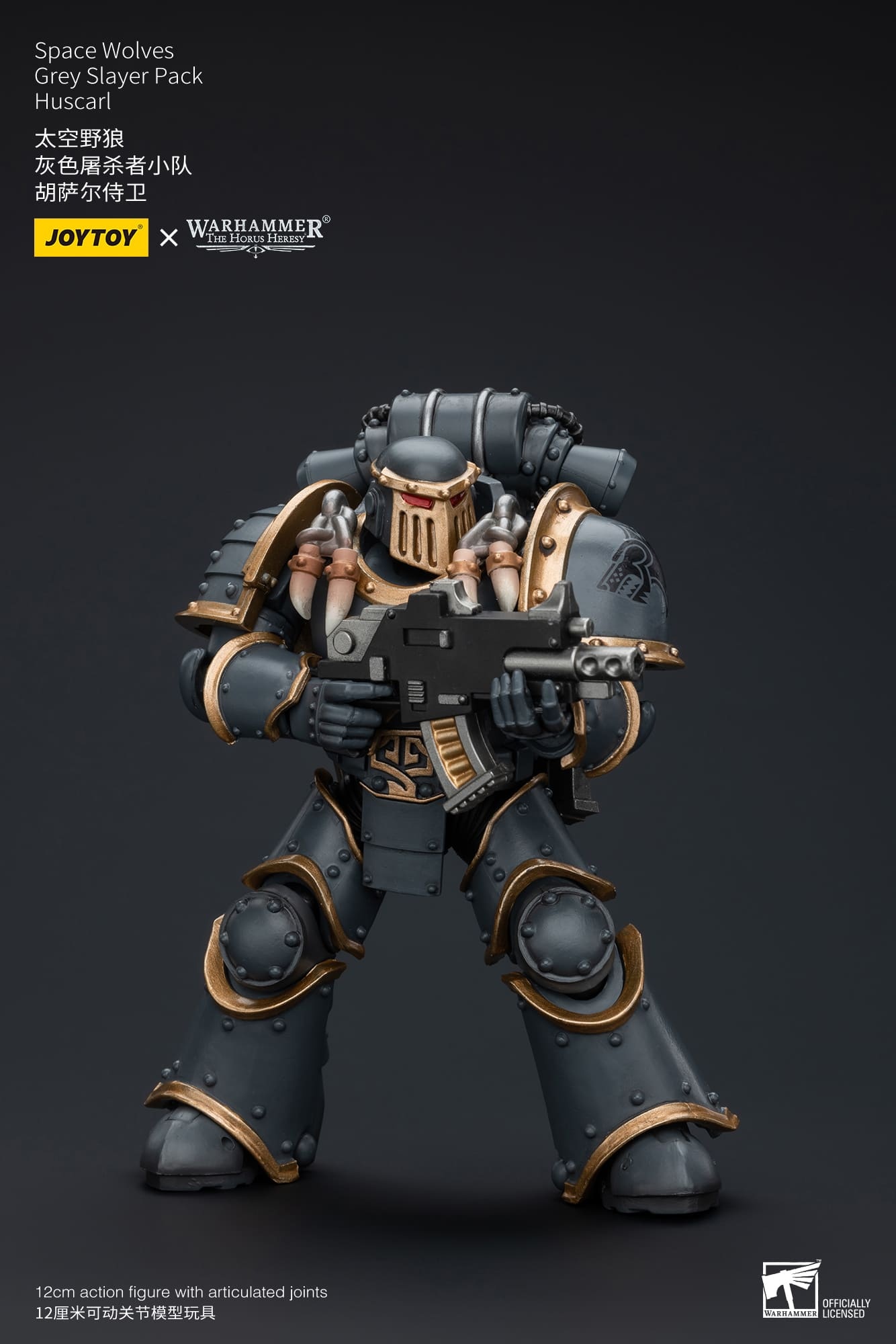 JoyToy WH40K Space Wolves Grey Slayer Pack Huscarl