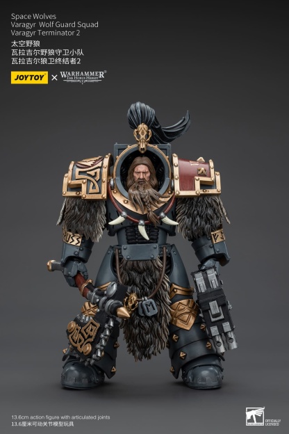 JoyToy WH40K Space Wolves Varagyr Wolf Guard Squad