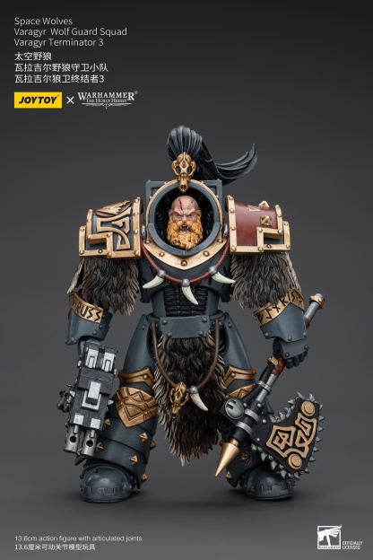 JoyToy WH40K Space Wolves Varagyr Wolf Guard Squad