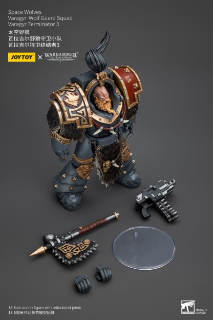 JoyToy WH40K Space Wolves Varagyr Wolf Guard Squad