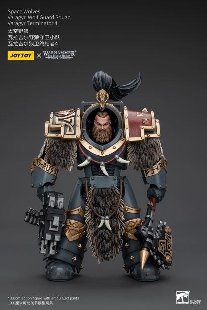 JoyToy WH40K Space Wolves Varagyr Wolf Guard Squad