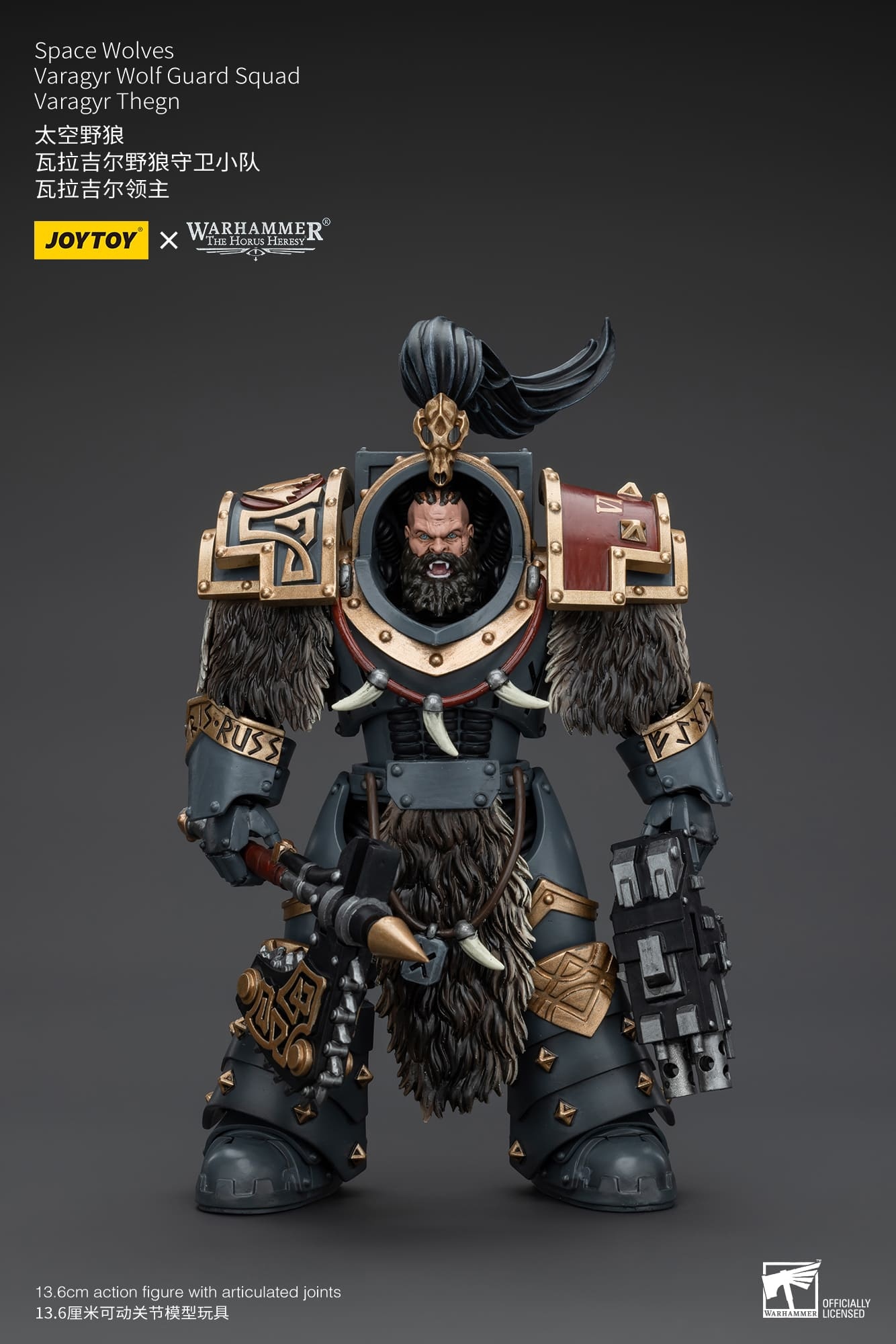 JoyToy WH40K Space Wolves Varagyr Wolf Guard Squad