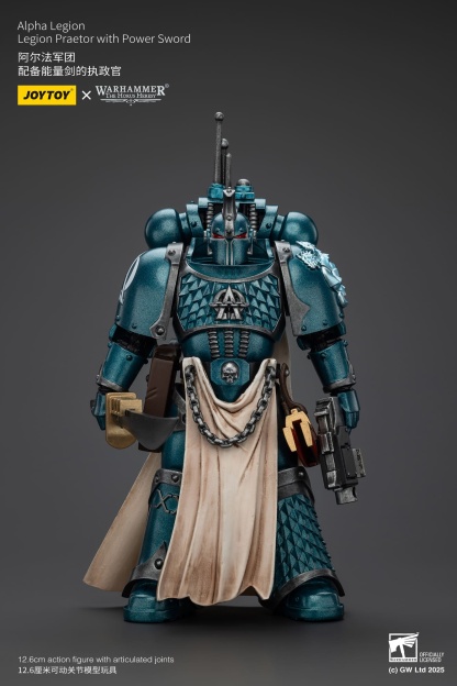 JoyToy WH40K The Horus Heresy Alpha Legion Legion Praetor with Power Sword