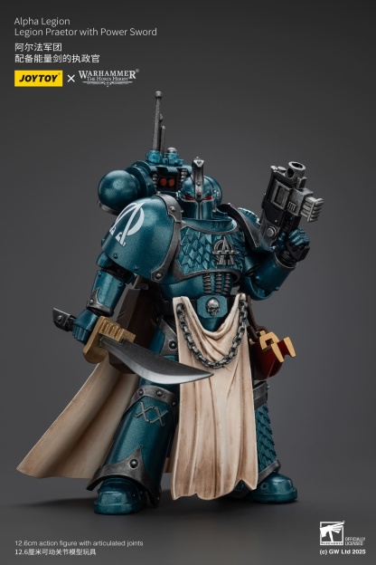 JoyToy WH40K The Horus Heresy Alpha Legion Legion Praetor with Power Sword