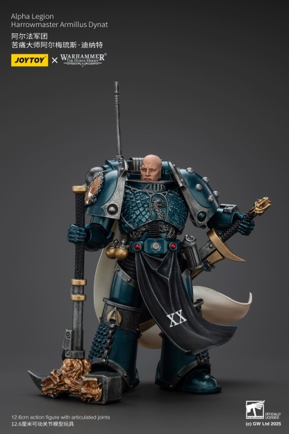 JoyToy WH40K The Horus Heresy Alpha Legion Harrowmaster Armillus Dynat