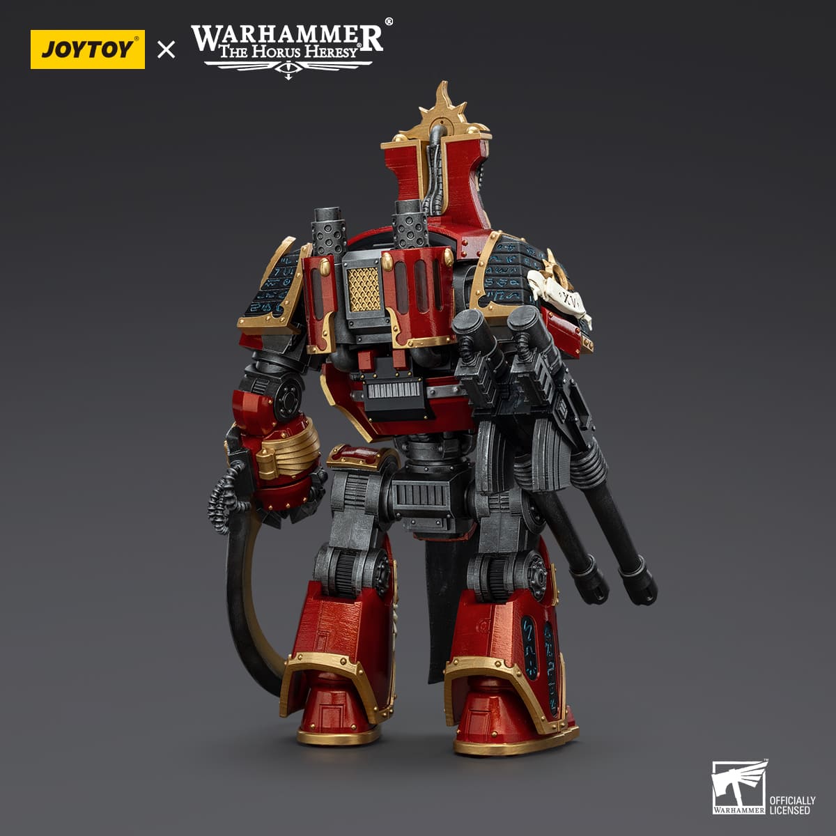 JoyToy WH40K Thousand Sons Contemptor-Osiron Dreadnought With Gravis Force Blade And Gravis Autocannon