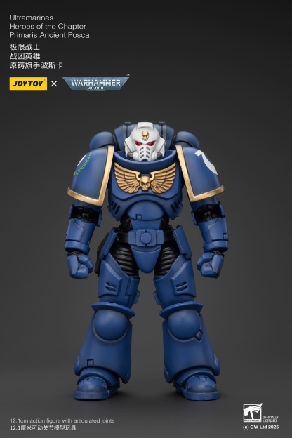 JoyToy WH40K Ultramarines Heroes of the Chapter Primaris Ancient Posca
