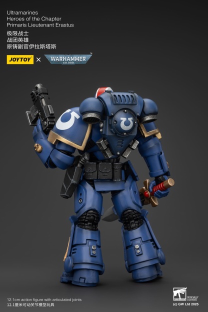 JoyToy WH40K Ultramarines Heroes of the Chapter Primaris Lieutenant Erastus