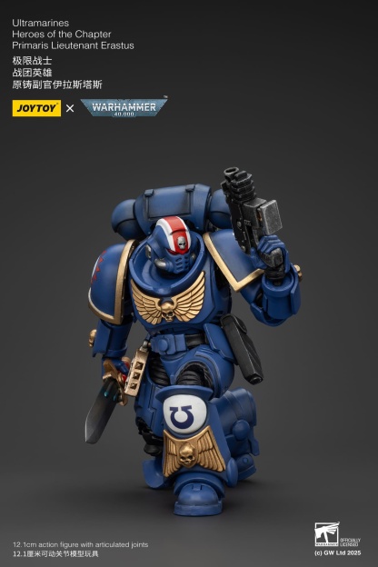 JoyToy WH40K Ultramarines Heroes of the Chapter Primaris Lieutenant Erastus