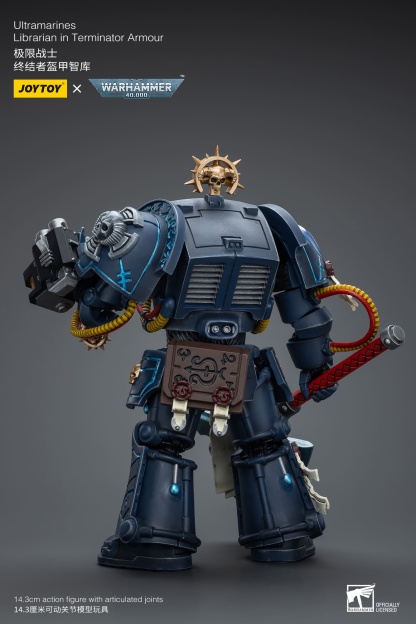 JoyToy WH40K Ultramarines Librarian in Terminator Armour