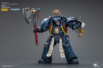 JoyToy WH40K Ultramarines Librarian in Terminator Armour
