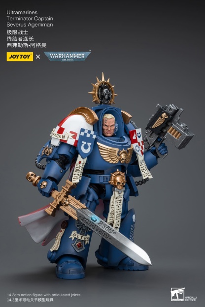 JoyToy WH40K Ultramarines Terminator Captain Severus Agemman