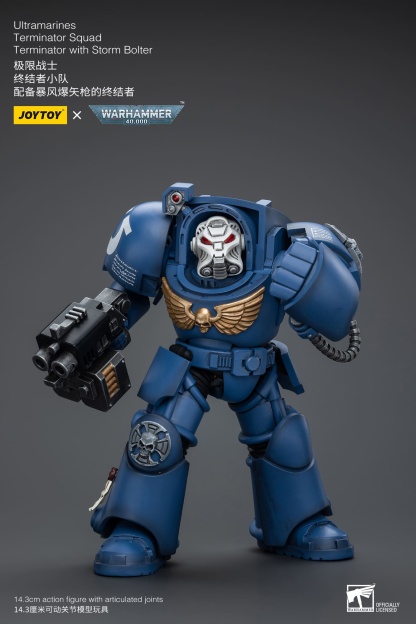 JoyToy WH40K Ultramarines Terminator Squad Terminator with Storm Bolter
