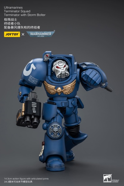 JoyToy WH40K Ultramarines Terminator Squad Terminator with Storm Bolter