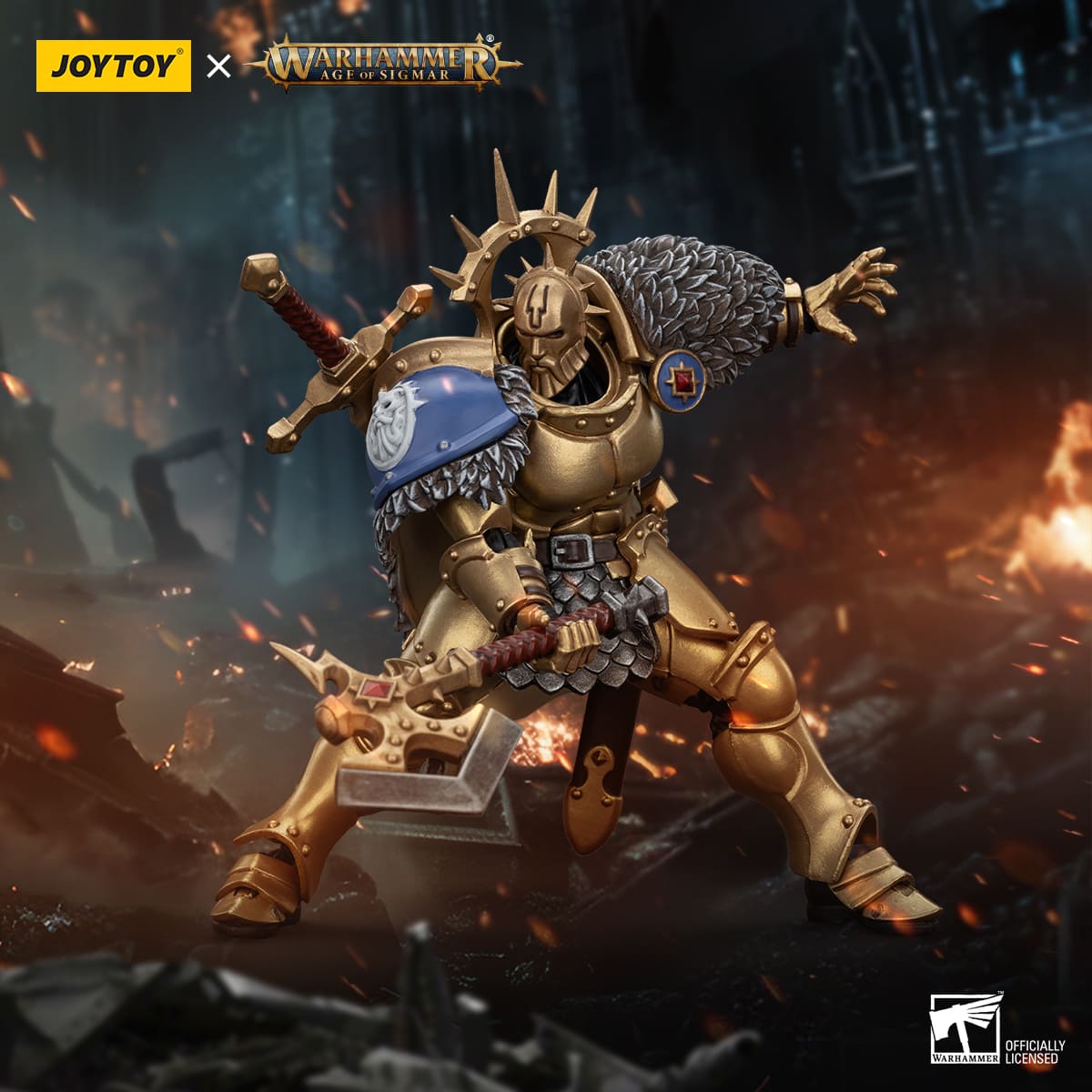 JoyToy Warhammer Age of Sigmar Stormcast Eternals The Blacktalons