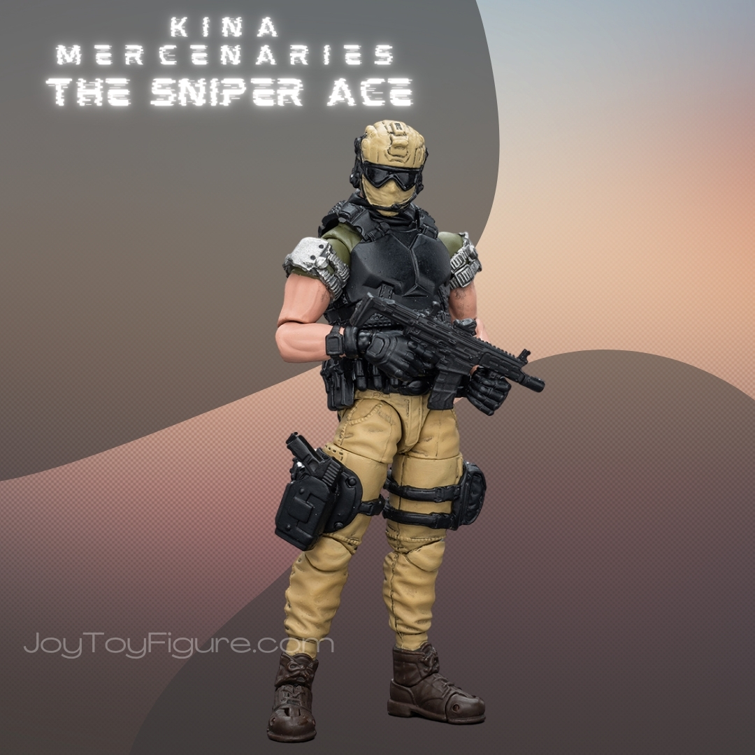 JoyToy Kina Mercenaries-The Sniper Ace – Joytoy Figure - JOYTOY